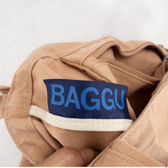 Baggu Duck BAG Light Pink Recycled Cotton Canvas Tote Bag - Picture 12 of 12